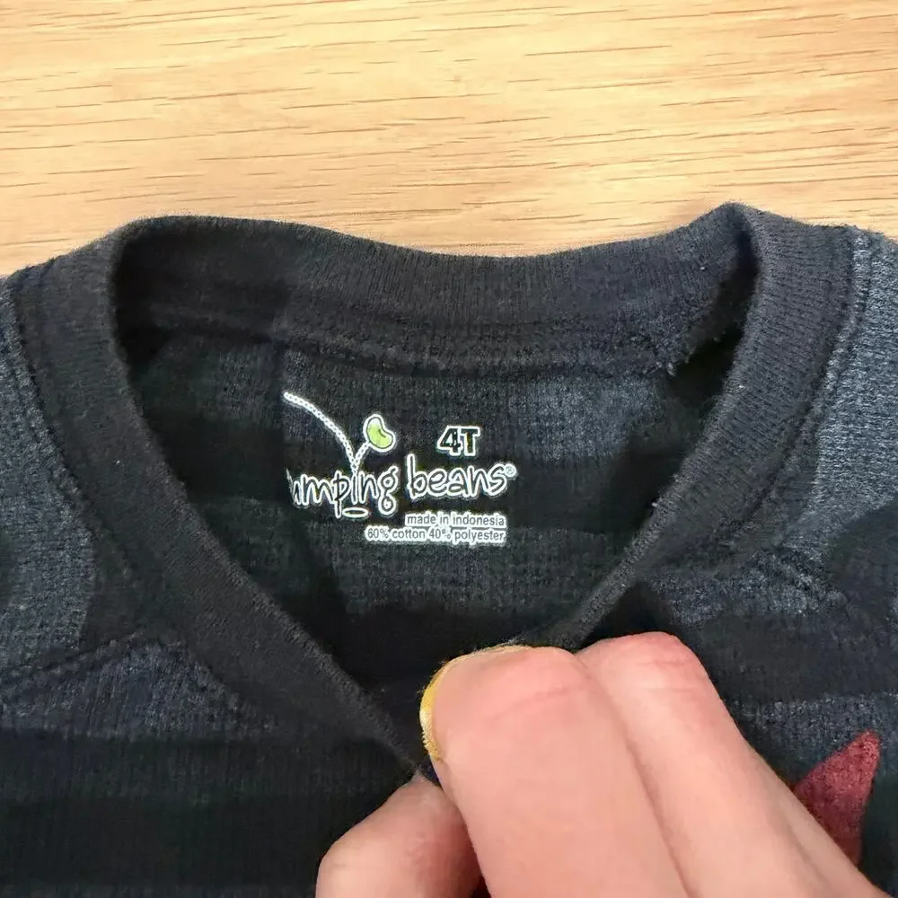 Lot of 4 Boys 4T Long Sleeve Shirts